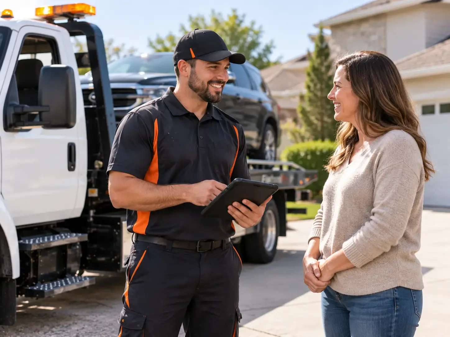 Flatbed Towing Martelle, IA FAQs